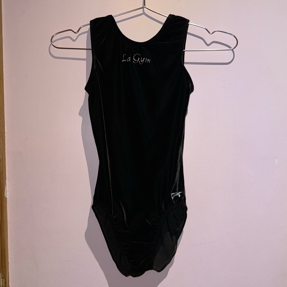 Black Velvet La Gym leotard